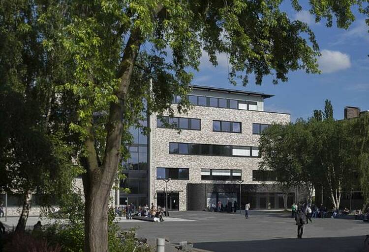 Foto: Blick über den Campus der Rheinischen Hochschule Köln 