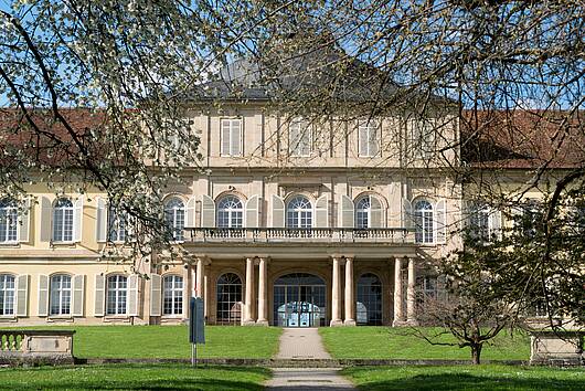 Picture: View of the university of Hohenheim