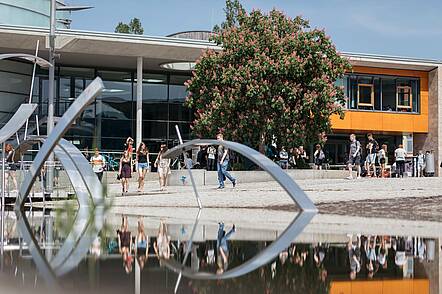 Campus der TU Ilmenau, aufgenommen am 29.05.2017