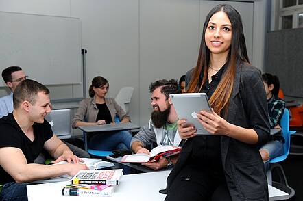 Studierende der Hochschule Ravensburg-Weingarten (Foto: Hochschule Ravensburg-Weingarten)